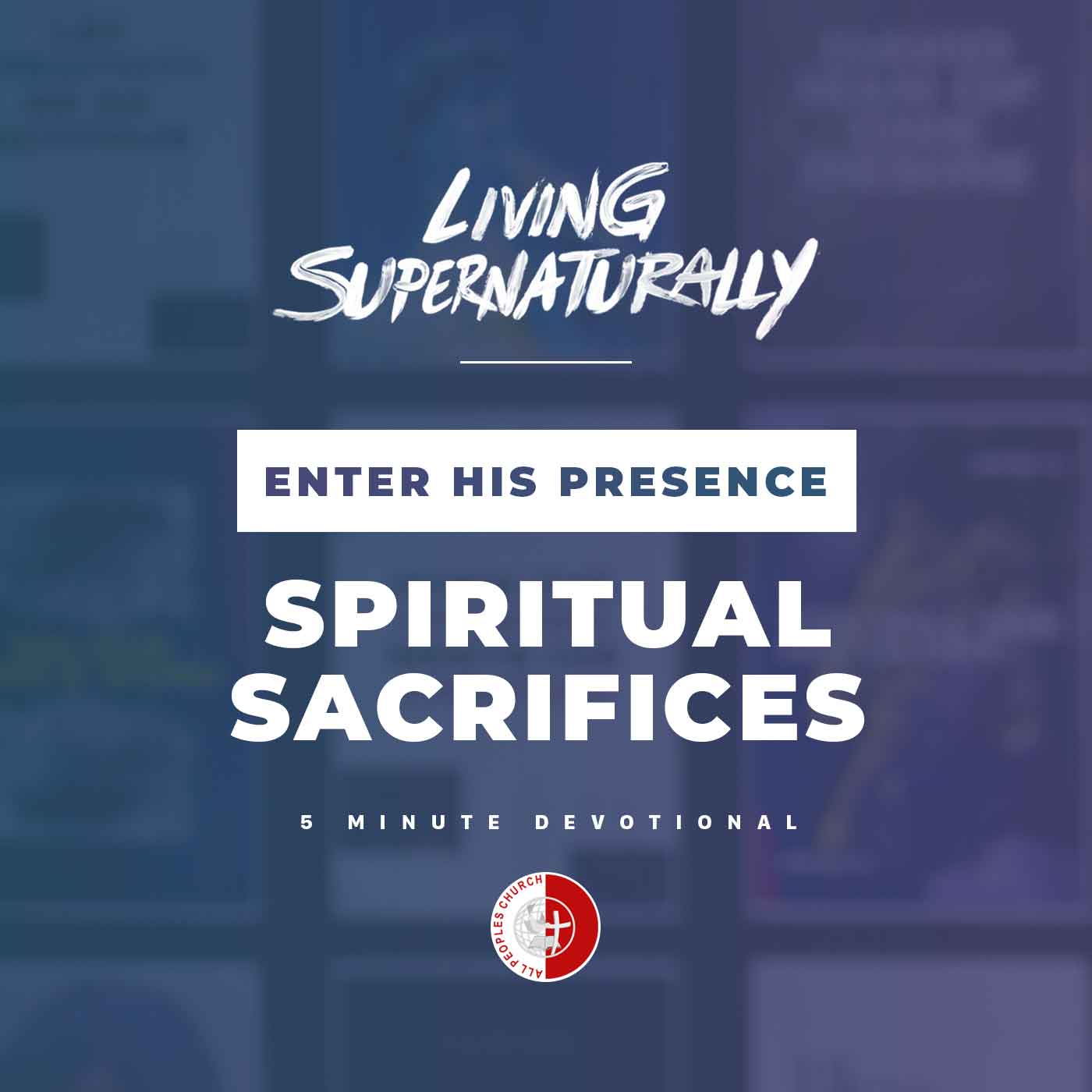 What are spiritual sacrifices?