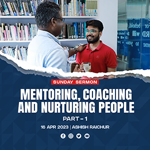 Mentoring, Coaching and Nurturing People - Creating A Culture (Part-1) episode artwork