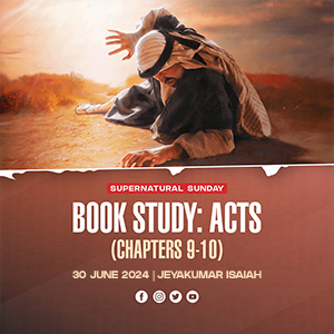 Acts of the Apostles - A Book Study: Chapters 9-10