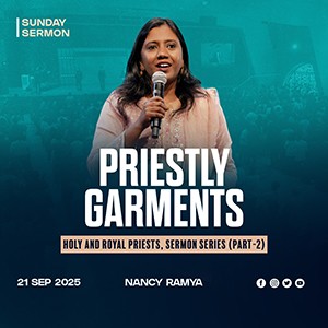 Priestly Garments - Holy And Royal Priests (Part-2)