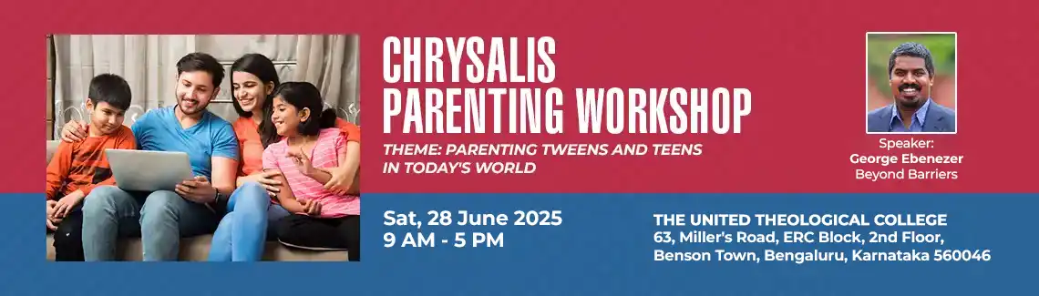 Chrysalis Workshop Church in Bangalore